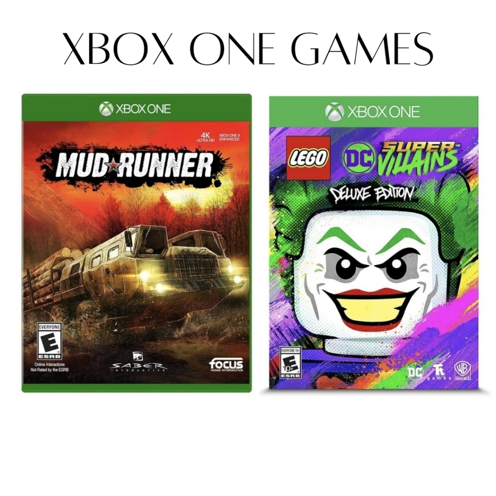 Xbox One Game Bundle - Xbox DC Villains & Mud Runner